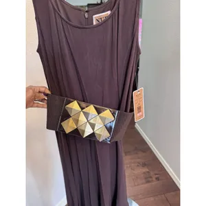 Nue By Shani Brown Dress Shapewear Belt Size 10 NWT‎ thumbnail 2