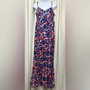 Nordstrom Felicity & Coco Colby‎ Yucatan Nights Maxi Dress Size Medium thumbnail 5