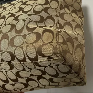 Coach Y2K Brown and Black Signature Tote thumbnail 7