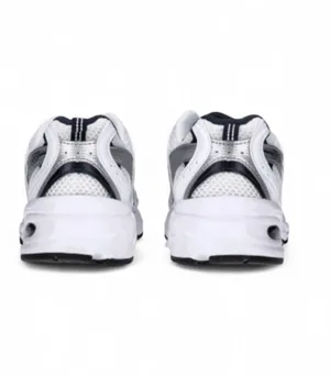 New Balance White and Gray Woman's Athletic RunningSneakers thumbnail 7
