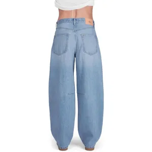 NEW Cake The Label Womens Barrel Jeans Baggy Wide Leg 31 X 30 thumbnail 2