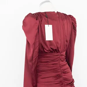 Lavish Lice.‎ Ruby Holiday Satin Wrap Dress. thumbnail 14