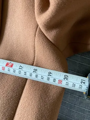 Sézane James wool Coat camel SZ38 bust40 US6 thumbnail 7