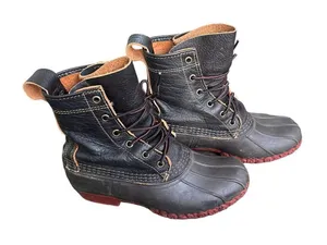 L.L.Bean Boots, 8" Bison Rain Hunting women’s 6 thumbnail 1