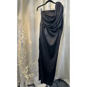 A60. Petal and pup, Nadia One-Shoulder Satin Maxi Dress thumbnail 2