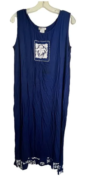 Vintage Paradiso Blue‎ Dress thumbnail 1