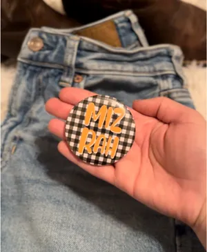 mizzou game day pin Blue thumbnail 1