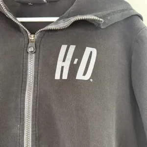 Harley Davidson Unisex H-D Logo Zip Up Hoodie Sweatshirt Size XL thumbnail 2