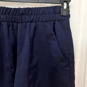 A New Day Pull-On Satin Shorts in Navy thumbnail 5