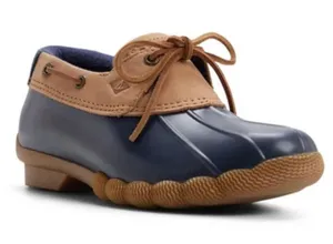 SPERRY Saltwater™ 1 Eye Duck Shoe Duck Boots, Flat Heel, Blue, Size 10, NWOT thumbnail 1