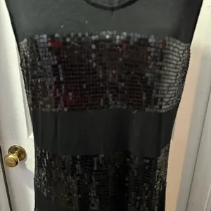 Tommy‎ Bahama Black Sequin Accented Dress in XL thumbnail 2