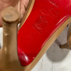 Christian Louboutin Leather Color‎ Block Pattern D’Orsay Pumps thumbnail 8