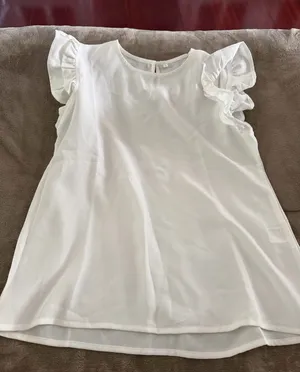 Amazon White polyester tank top thumbnail 1
