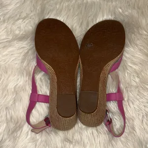 Ugg Pink Gaiana Wedge Sandals thumbnail 5