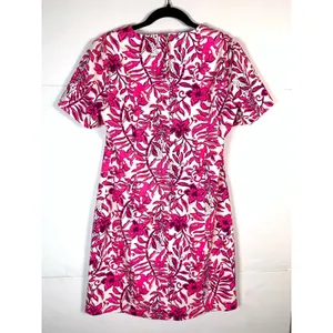 Lilly Pulitzer Mila Dress Size 6 Elderflower Blossom Lil Escape Plan Pink Floral thumbnail 11