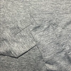 Athleta Heather Gray Crew Neck Top thumbnail 3