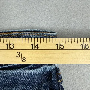 Levi’s 501 Original Cutoff Shorts W28 High Rise Button Fly Frayed Denim thumbnail 8