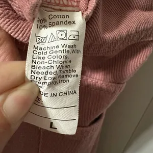 No brand overalls , cute, dusty rose colored with detailed flowers , 2 front poc thumbnail 5