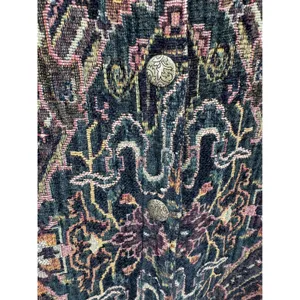 Vintage Gotcha Covered Tapestry Blazer‎ Jacket Geometric Print Button Front 90's thumbnail 3