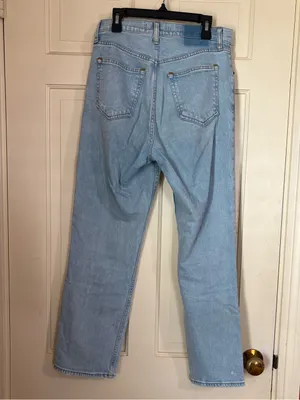 Abercrombie & Fitch Women's Ultra High Rise Ankle Straight Jeans Size 27/4 thumbnail 6