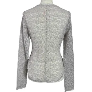 Free People Dainty Ethereal Cottage Lara Lace Top Light Lilac Ash Size Small NEW thumbnail 9