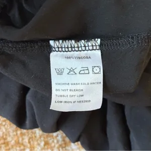 Brandy Melville Maura Black Off The Shoulder Crop Top Peasant Cottage Festival‎ thumbnail 4