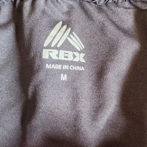 RBX Womens Running Shorts Gray Pink‎ X-Dri Mesh Trim Athletic Size M thumbnail 2