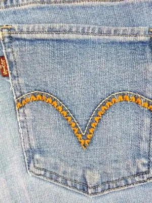 Levis 505 8 31 Medium Wash Jeans Shorts thumbnail 3