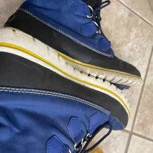 Sorel carnival Waterproof Snow Boots 8.5 Women's Winter Cold Blue Lace Up Boots thumbnail 7