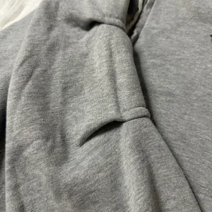 Free People Movement Close Call Gray Oversized Hooded Sweatshirt; size large thumbnail 13