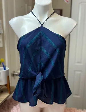 Blouse Blue Size L thumbnail 1