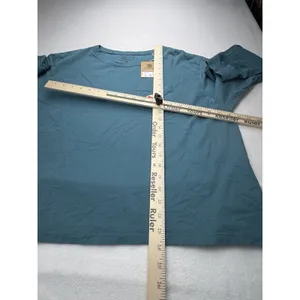 Patagonia Women's Long Sleeve Cut Pocket T-Shirt Wetland Blue XL NWT thumbnail 7