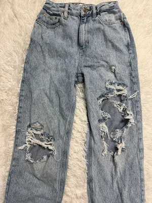 pacsun 90s boyfriend distressed jeans thumbnail 3