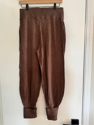 Free People Beach Sila Sweater Pant in Carafe thumbnail 5