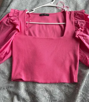 Zara Pink Tee thumbnail 1
