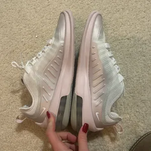 Nike Pink and White Sneakers thumbnail 3