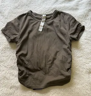 Lululemon Ribbed Buttery Soft Short Sleeve Top Size 6 thumbnail 1