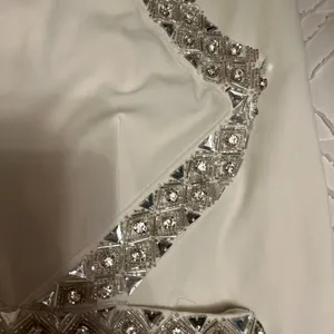 Revolve NBD White Nicolina Cutout Sequin Embellished Formal Gown Size XS thumbnail 10