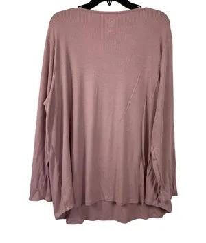 Westport 1962 Women's Soft Pink Long Sleeve Soft Blouse thumbnail 2