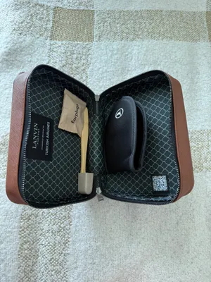 Lanvin Black and Brown Cosmetic Bag thumbnail 2