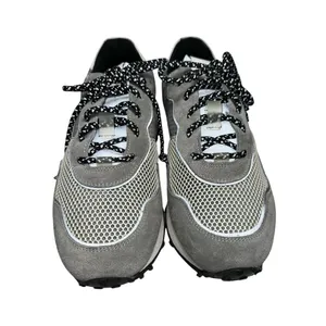P448 Women’s Size 42 11 Reflective Gray White Black Mesh Suede Cancun Sneakers thumbnail 5