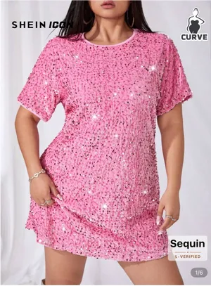 Shein Pink Top thumbnail 1