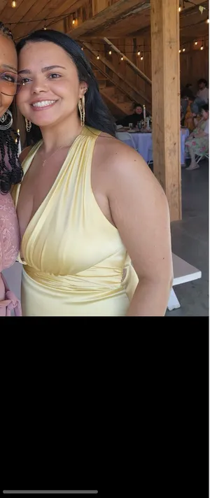 Dylan Satin Dress Yellow-740 thumbnail 4
