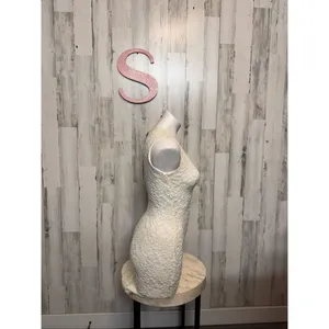 Love Chesley White Lace Bodycon Mini Dress | Sleeveless Scoop Neck Party Dress S thumbnail 6