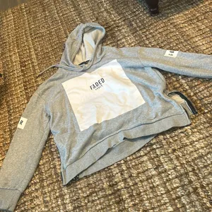 NANA “Faded Goner” Graphic Printed Grey Hoodie Size Small thumbnail 1