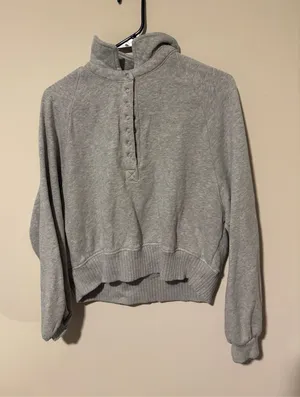 Aerie Sweater Grey Pullover XS thumbnail 1