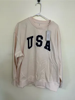 NEW Altar’d State USA Sweatshirt Size Medium NWT thumbnail 2
