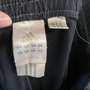 Adidas Womens Navy Pink Stripe Mesh Lined Track Pants 116799 Size M thumbnail 3