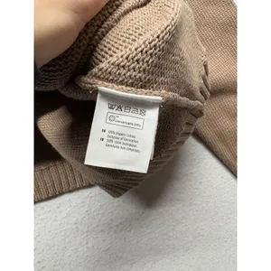 Tentree Cardigan Sweater Brown Organic Cotton Women XL Minimalist Gorpcore Boho thumbnail 5