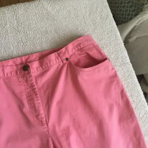 Colored Jeans Stretch High Rise Salmon Pink - Sz 12 thumbnail 13